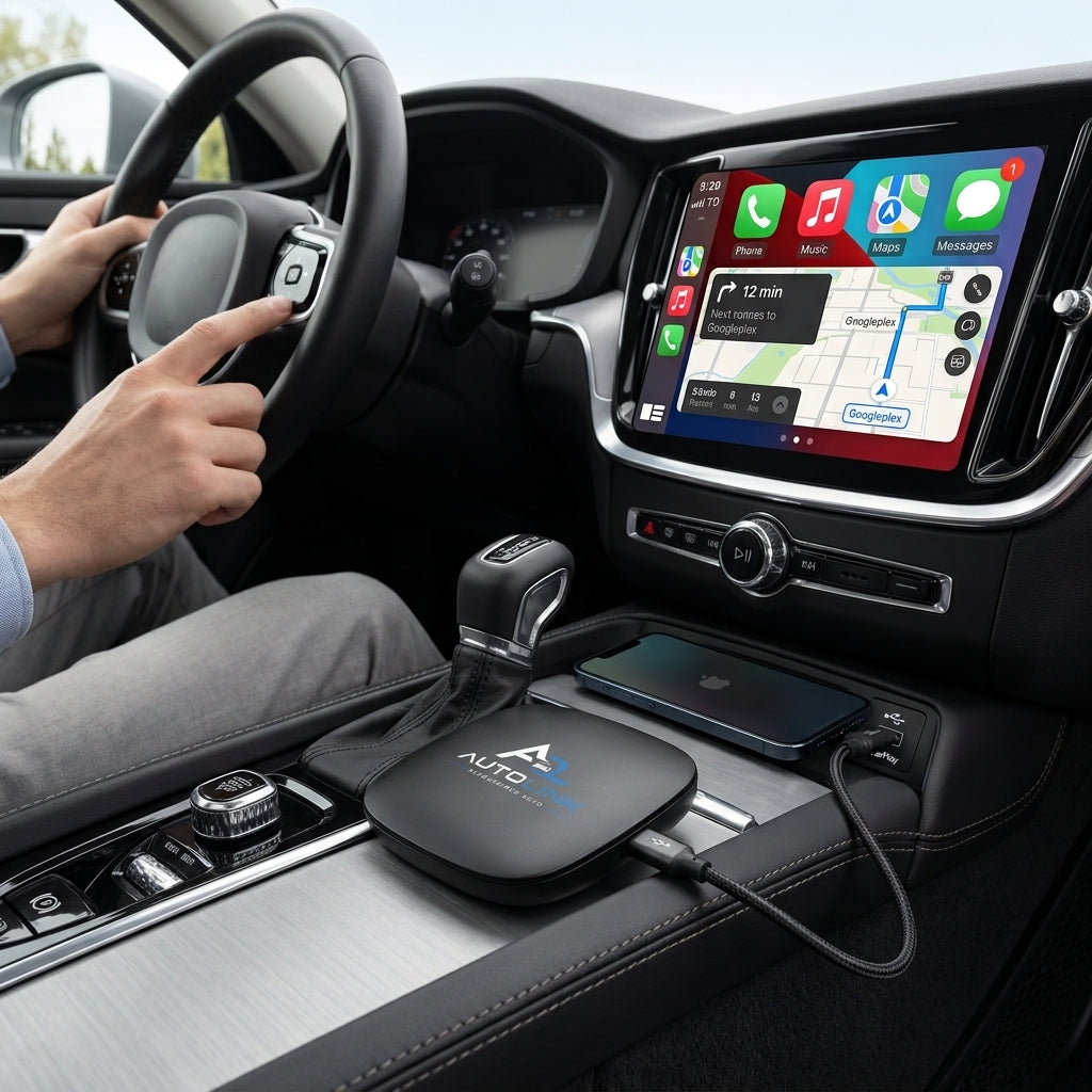 Box Android et Carplay Android Auto Sans Fil