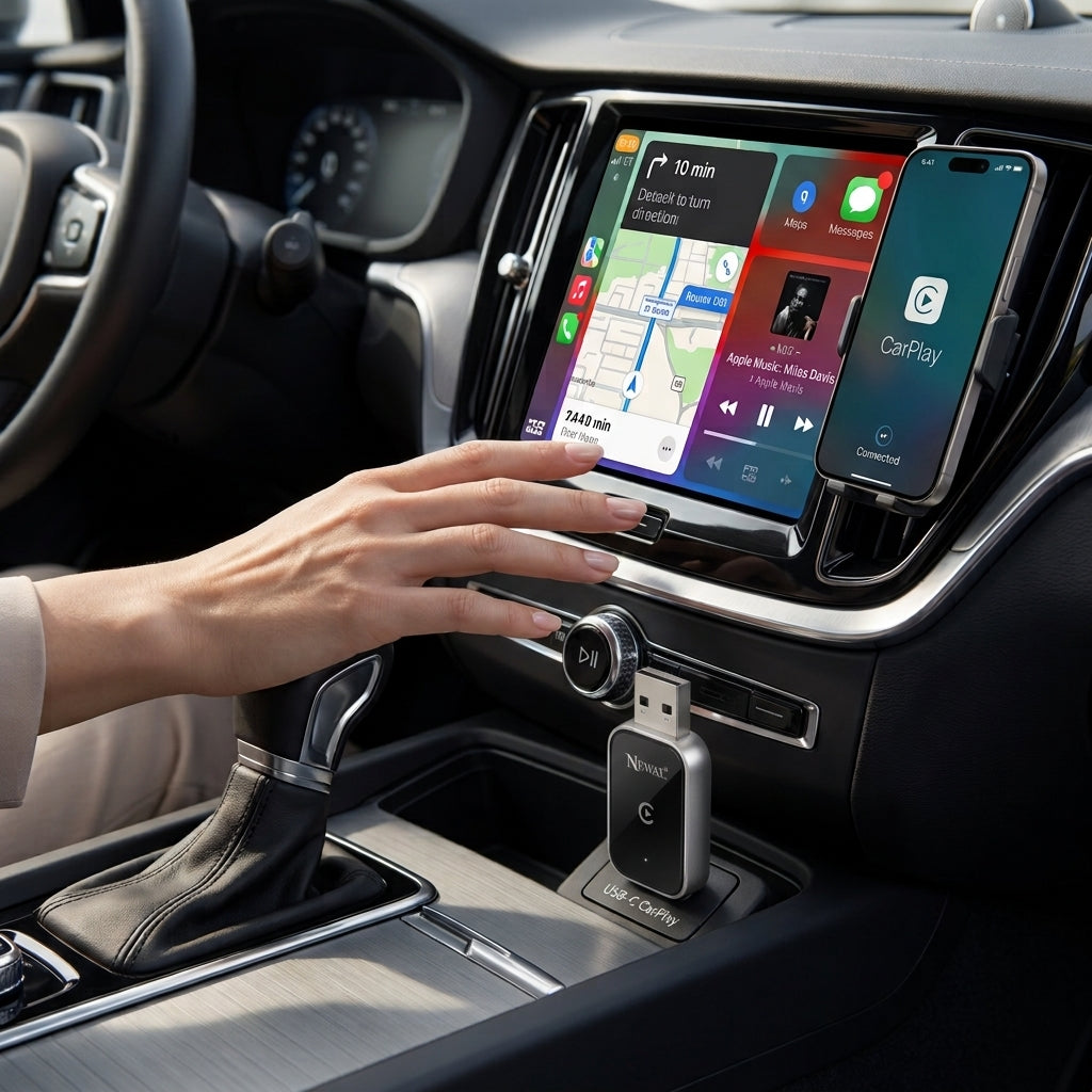 Adaptateur CarPlay Sans Fil USB NewayLink